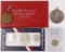 BICENTENNIAL MEDAL & SILVER COIN GROUPING