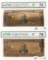 2 1934 LARGE GOLD CERTIFICATES SMITHSONIAN EDITION