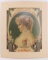ART NOUVEAU YELLOW ROSE TOBACCO ADVERTISING POSTER