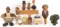 BOTTLESTOP COLLECTION OF 8  ANTIQUE VINTAGE