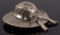 J.H. BREAKELL STERLING SILVER COWBOY HAT BROOCH