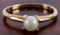 10K YELLOW GOLD PEARL RING SIZE 4