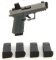 P80 PFC9 CUSTOM GLOCK PISTOL W/ 5 MAGS & UPGRADES