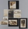 LOT OF 12 EARLY AGE PHOTOS OF AVIATION DISASTERS
