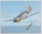 WWII GERMAN THIRD REICH ME-109 WADDEY PAINTING