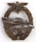 WWII GERMAN THIRD REICH E BOAT BADGE SCHWERIN