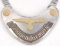 WWII GERMAN THIRD REICH FELDGENDARMERIE GORGET