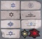 LOT OF 9 WWII GERMAN THIRD REICH GHETTO ARMBANDS