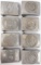 LOT OF 8 WWII GERMAN THIRD REICH BELT BUCKLES
