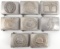 LOT OF 8 WWII GERMAN THIRD REICH BELT BUCKLES