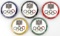 LOT OF 5 WWII GERMAN THIRD REICH OLYMPIC BADGES