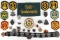 WWII GERMAN USSR US MIXED BADGE PIN PATCH LOT