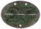 WWII GERMAN THIRD REICH DIRLEWANGER DOG TAG