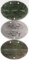 WWII GERMAN REICH HITLER BODYGUARDS DOG TAG LOT 3
