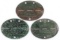 WWII GERMAN REICH DOG TAGS EINSATZGRUPPE LOT 3