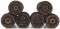 WWII GERMAN THIRD REICH GHETTO STAMPS LOT OF 6
