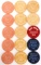 WWII GERMAN THIRD REICH 15 ASSORTED POKER CHIPS