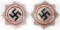 WWII GERMAN THIRD REICH GERMAN CROSS LOT OF 2