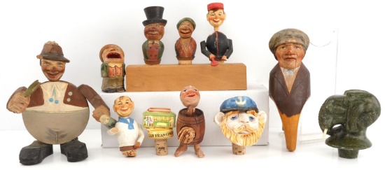 BOTTLESTOP COLLECTION OF 8  ANTIQUE VINTAGE