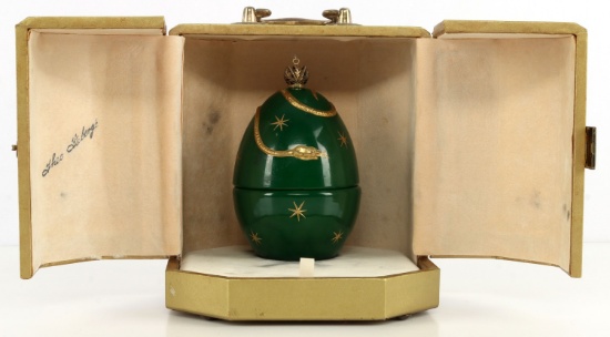 THEO FABERGE DEVIL'S EGG 23K GOLD