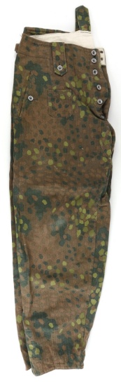 WWII GERMAN SS 44 DOT CAMO HBT TROUSERS