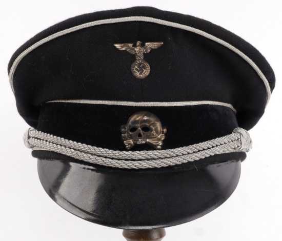 WWII GERMAN THIRD REICH HANS ZAHEL SS VISOR