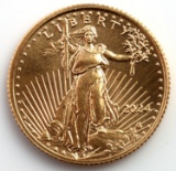 2024 GOLD 1/10 OZT OUNCE AMERICAN EAGLE BU COIN