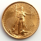 1997 GOLD 1/10 OZT OUNCE AMERICAN EAGLE BU COIN