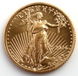 2024 GOLD 1/10 OZT OUNCE  AMERICAN EAGLE BU COIN