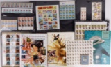 OVER $300 IN UNUSED MINT POSTAGE STAMPS COMMEMS