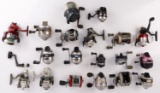 LOT 19 USED VINTAGE FISHING REELS DAIWA PINNACLE