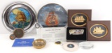 GENERAL COLLECTIBLES LOT KNIFE PLATES CIA SHIPS