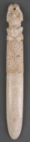 PRECOLUMBIAN TAINO VOMIT SPATULA STONE