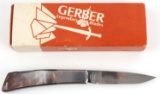 GERBER SILVER KNIGHT KNIFE NEW IN BOX