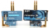 73 ROUNDS FEDERAL & RIFLE LINE 30-30 AMMUNITION