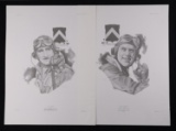 WWII US WOLFPACK GABRESKI & ZEMKE SIGNATURES