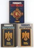 WWII GERMAN THIRD REICH FORMANS GUIDE VOLS 1-3