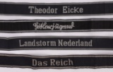 LOT OF 4 WWII GERMAN THIRD REICH CUFF TITLES