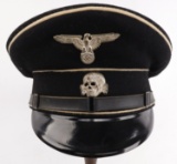 WWII GERMAN THIRD REICH SS VISOR SIZE 56 1/2