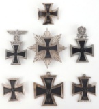 WWII GERMAN THIRD REICH IRON CROSS LOT OF 7