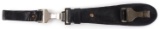 WWII GERMAN D.R.G.M.A. LEATHER DAGGER HANGER