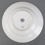 WWII GERMAN THIRD REICH PLATE WITH REICHSADLER
