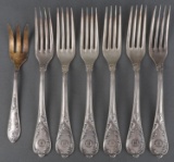 WWII GERMAN THIRD REICH SS-WEWELSBURG FORKS LOT 7