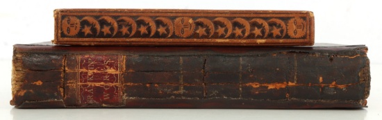 LOT 2 BENJAMIN FRANKLIN BOOKS POOR RICHARD ETC