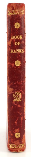 BOOK OF RANKS BRITISH ARISTOCRATIC PRIMER BOOK
