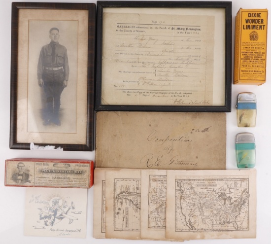 LOT GOODRICH MAP GUTTERMAN COMPOSITION MORE