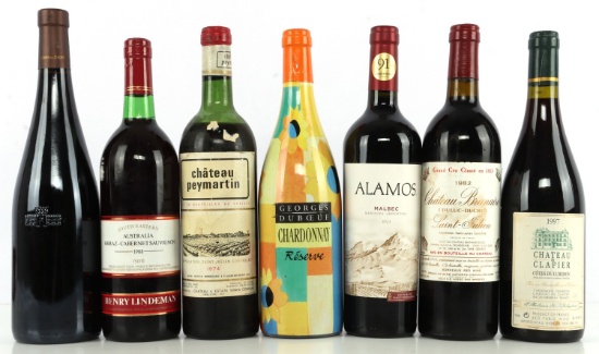 1982 CHATEAU BRANAIRE WINE PLUS 6 OTHER BOTTLES