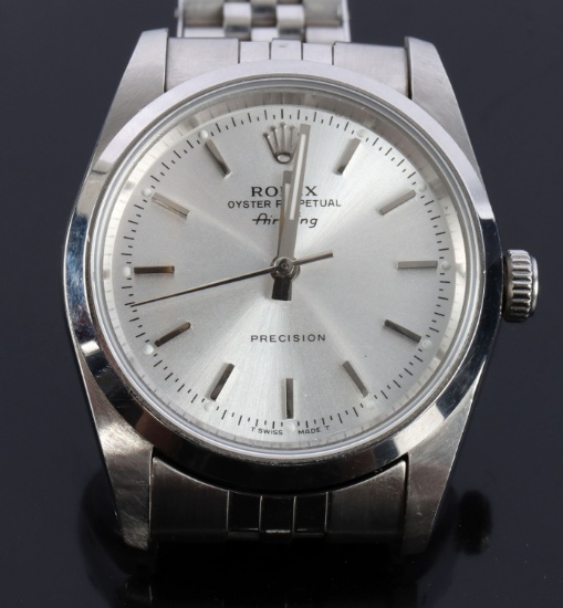 ROLEX AIR-KING STAINLESS STEEL MENS WATCH REF 1400