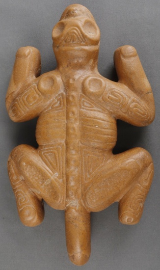 TAINO THREE DIMENSIONAL IGUANA EFFIGY