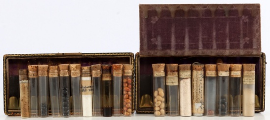 ANTIQUE FIELD SURGEON PHYSICIAN MEDICINE KIT